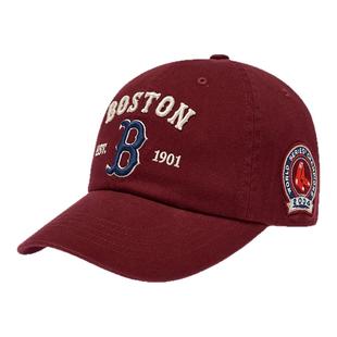 MLB官方张凌赫KARINA同款男女时尚复古软顶棒球帽25秋冬新款CPB10