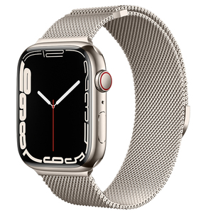 适用iwatch表带磁吸applewatchultra2表带se米兰尼斯s9苹果手表表带8代7/6/5金属s10不锈钢s8男女款45mm运动2