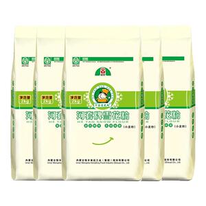家用小包装河套雪花粉2kg*5高筋