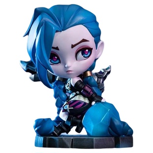 官方正版LOL英雄联盟双城之战金克丝手办玩偶公仔模型摆件现货