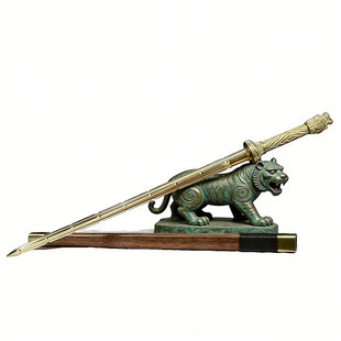 锏秦叔宝黄金双锏冷兵器四棱高锰钢亢龙锏龙泉市武字号正品未开刃