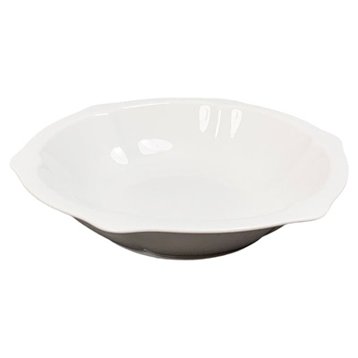 中式高颜值陶瓷盘子商用菜盘2025新款创意纯白圆形深盘水果沙拉盘