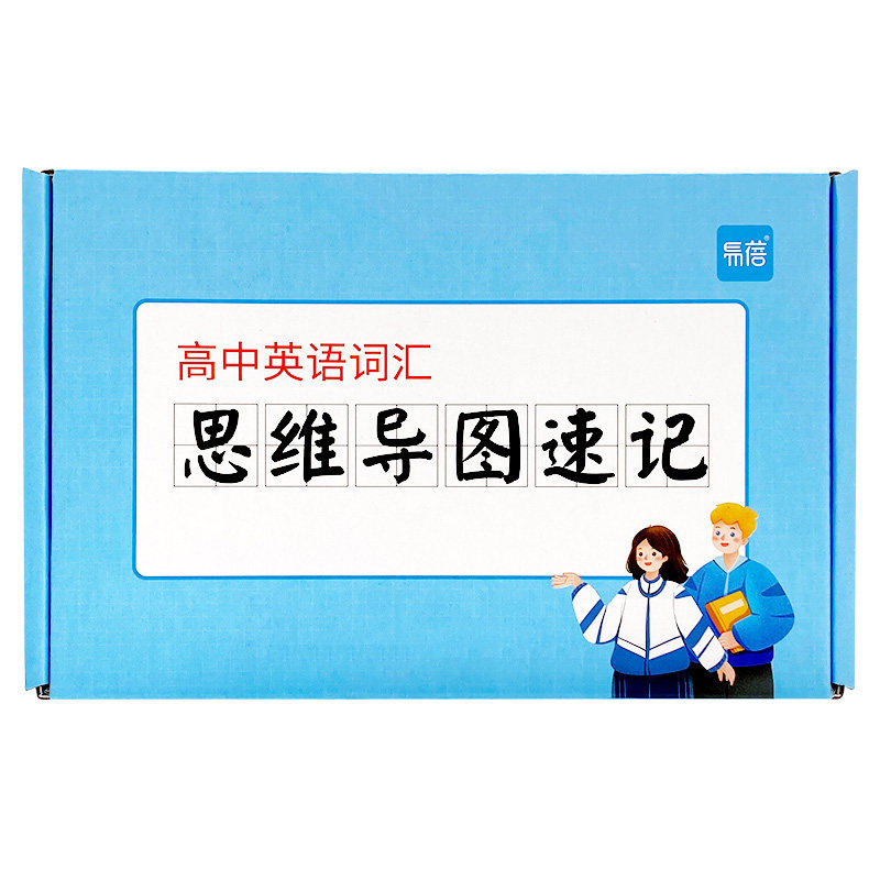 高中高考英语大纲3500词思维导图速记单词卡片背单词手卡