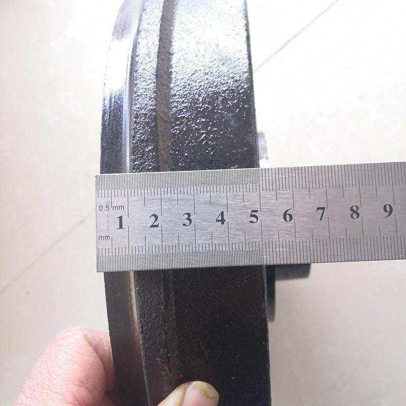 200250五孔刹车锅 工地环卫电动三轮车后桥机械刹车鼓轮毂固定盘