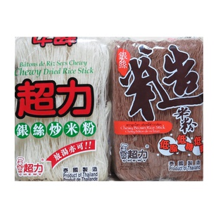 香港CHEWY/超力牌银丝炒米粉 可汤可炒速食细米粉 低脂低卡低盐
