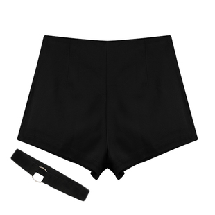 黑色高腰甜辣妹jazz爵士跳舞蹈ds防走光可外穿女团打底安全短裤子