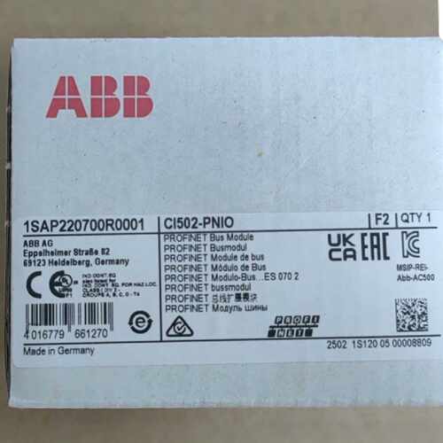 议价ABB模块CI502-PNIO 1SAP220700R0001全新原装正品现货议价