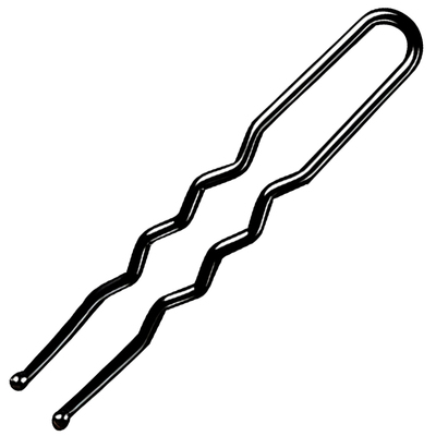 黑色u型发夹隐形无痕固定盘发卡