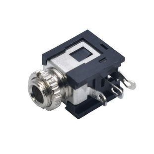 耳机插座PJ-376M 3.5MM音频视频插座双声道母头 立体声母座耳机双