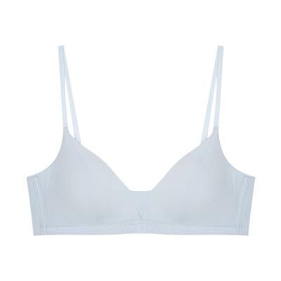 细肩带无钢圈文胸轻盈小胸不空杯