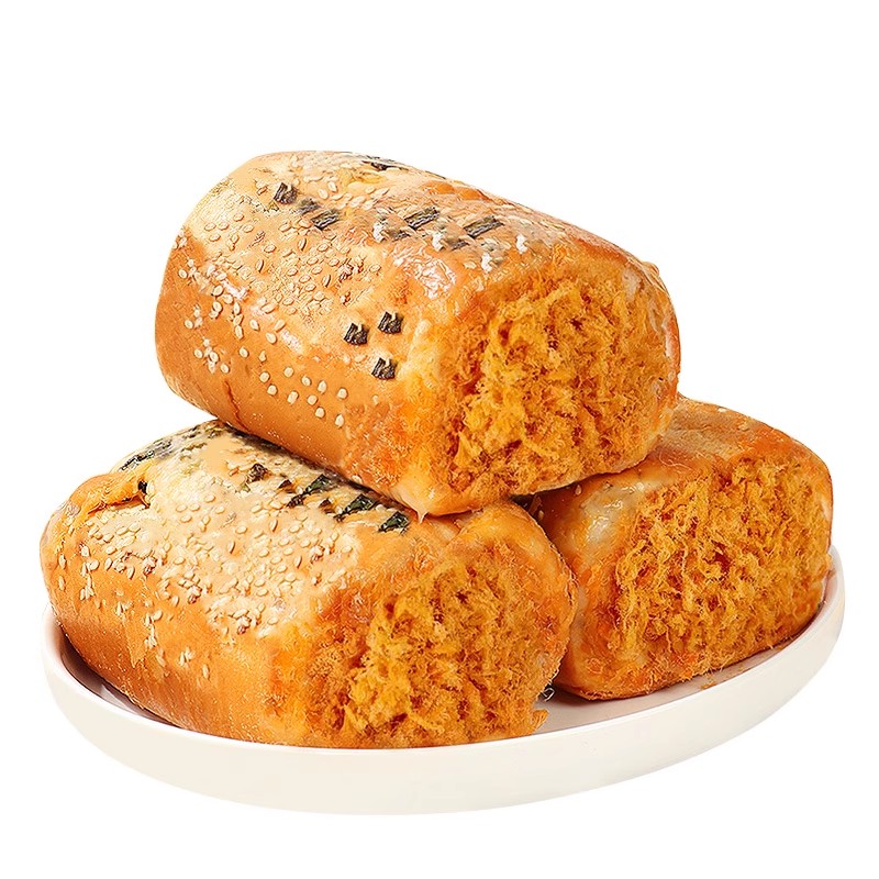 香葱卷肉松面包早餐爆浆松软整箱代餐饱腹三明治零食小吃休闲食品