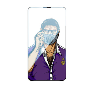 蓝猩适用于苹果13promax钢化膜听筒防尘iPhone13手机膜全屏覆盖ip13玻璃膜大全包抗指纹防摔猩猩保护膜