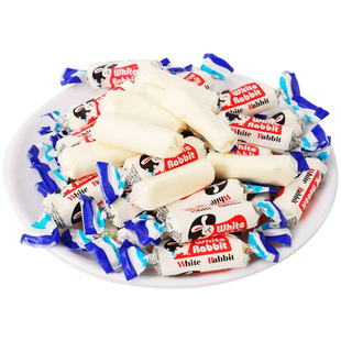 白兔奶糖混合口味牛轧糖袋装奶香经典糖果喜糖原味软奶糖休闲零食