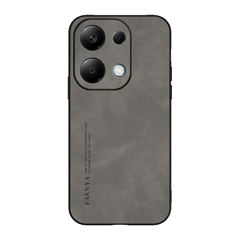 适用于红米note13pro手机壳note10/11/12小羊皮硅胶防摔note9全包手机套软pro女新款简约男网红4+5g外壳tpro