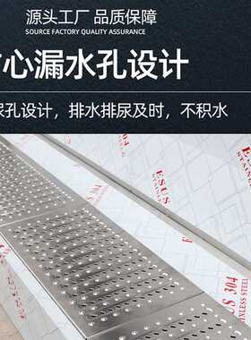 不锈钢小便池 立式小便槽学校壁挂式落地式小便槽 异型感应小便池
