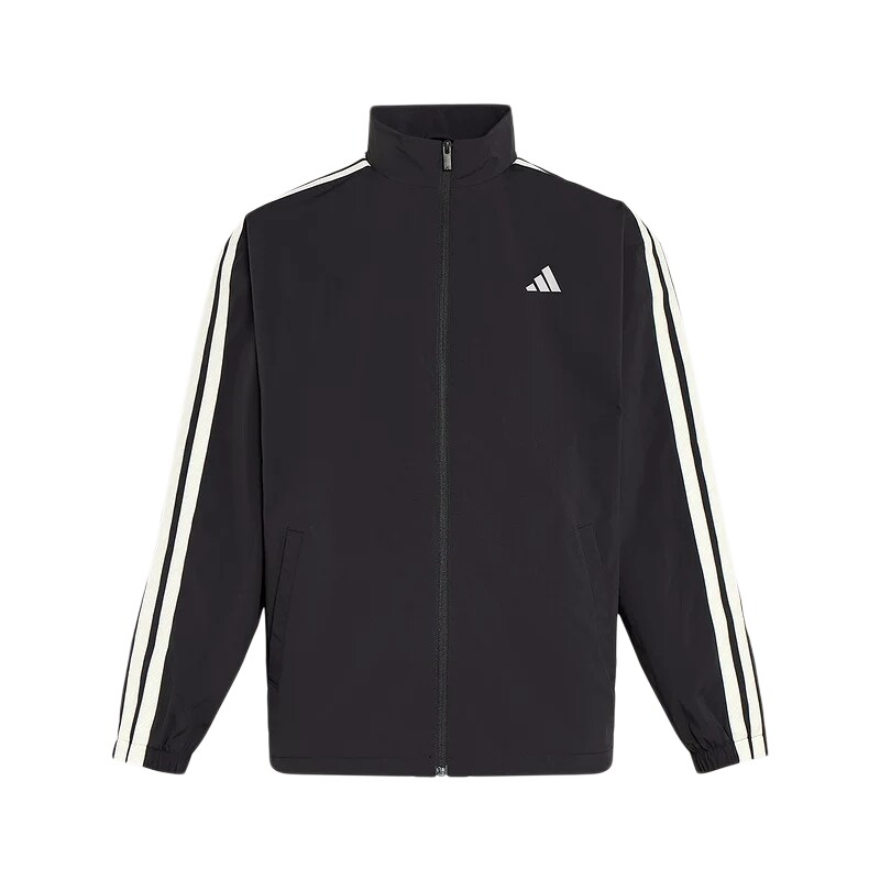 adidas阿迪达斯2026春男拒水摇粒绒衬里运动休闲夹克外套 KR2517