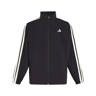 adidas阿迪达斯2026春男拒水摇粒绒衬里运动休闲夹克外套 KR2517