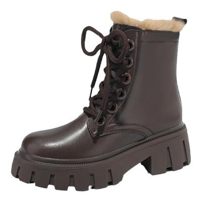 达芙妮爆款推荐！加绒马丁靴短靴