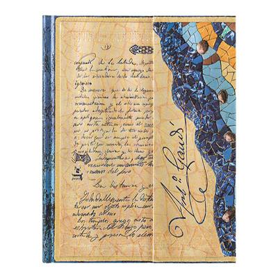 paperblanks佩兰克笔记本本子记事本手账本手帐日记本文艺精致复古高颜值学生文具高迪雷乌斯手稿伟人手稿