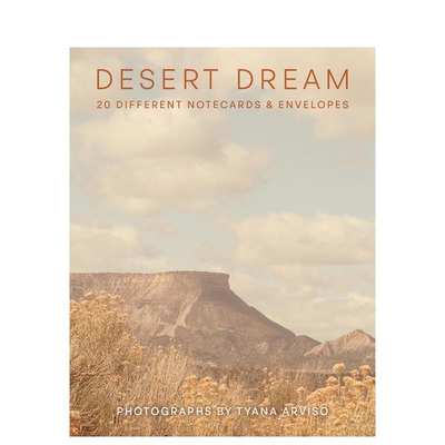 【预售】沙漠梦想笔记 Desert Dream Notes: 20 Different Notecards and Envelopes 原版笔记本Notebook 正版进口图书