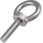 304不锈钢吊环螺丝螺母加长螺栓O型环形起重螺钉螺帽M3M5M6M8M24