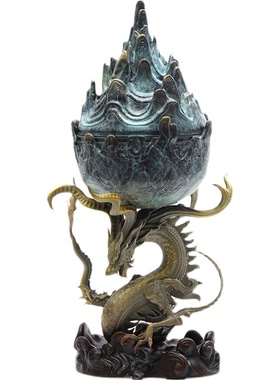 御龙博山炉室内纯铜中式