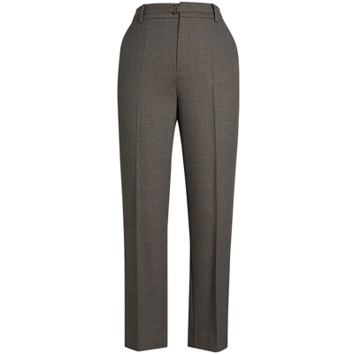 装饰腰带LANDI羊毛西装裤直筒裤