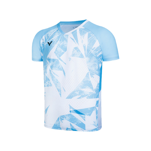 官方正品2026新款VICTOR胜利羽毛球服短袖T恤男女款速干吸汗透气