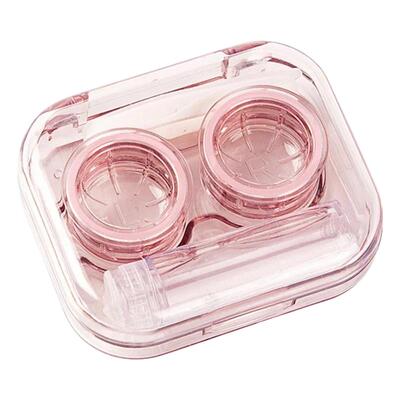 便携透明ins风隐形眼镜收纳盒