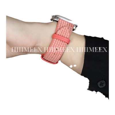 HIIIMEEX华夫格绒面表带秋冬新款