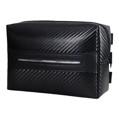 车载纸巾盒隐藏式多功能抽纸盒