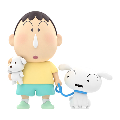 TOPTOY 蜡笔小新我的呆呆朋友系列手办盲盒可爱搞怪桌面摆件礼物