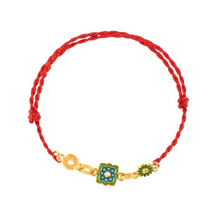 楼兰博物馆文创2026本命年红绳手链好运红手绳手链手工编织红手绳