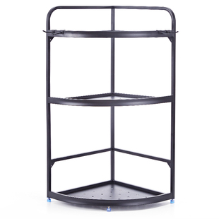 304不锈钢转角台面调料收纳厨房置物架三角调味料调味品多功能架