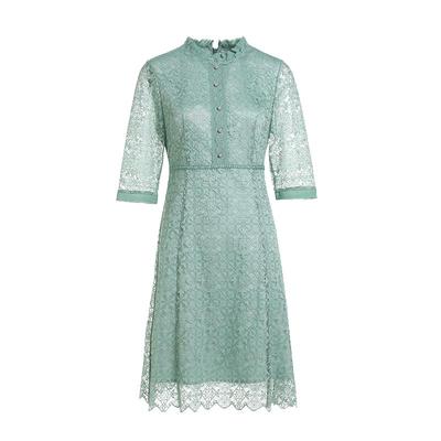 乔万尼优雅蕾丝连衣裙秋季新品