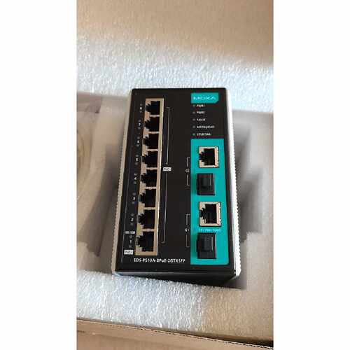 议价现货 EDS-P510A-8PoE-2GTXSFP-T  MOXA