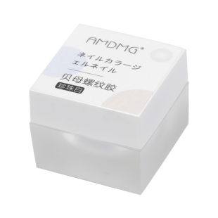 2025年网红爆款极光贝母细闪贝壳珍珠螺纹光疗指甲油胶美甲店专用