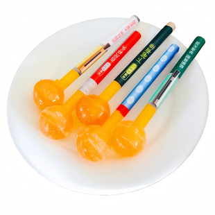 创意笔杆棒棒糖趣味便宜网红爆款水果味棒棒糖果学生奖励分享零食