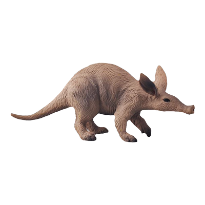 童德土豚模型环保材质动物玩具