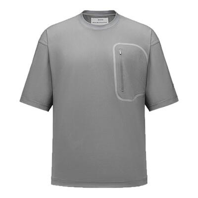 ECCO×白山联名 春夏户外休闲透气舒适男款短袖T恤  EW261T039M