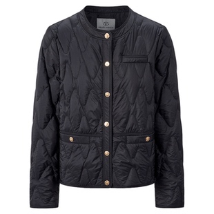 GIOVANNI VALENTINO秋冬季短款轻薄羽绒服女士休闲宽松夹克外套