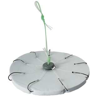 海竿钩钱塘江翻板飞钩万向硬线翻板钩鲢鳙郁南钩方块饵料翻版鱼钩