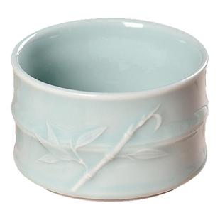 梅林笔庄陶瓷笔洗缸书法专用大号毛笔墨碟多功能墨蝶洗笔神器国画墨缸练习文房四宝创意水碟水盂笔舔墨池墨碗