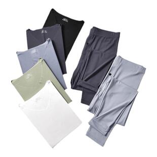 CarreKenbt男士保暖内衣套装60S莫代尔春秋季薄款秋衣秋裤打底衣