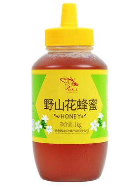 正品颐寿园野山花蜂蜜北京1000g