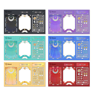 塔罗牌谷美拍摄道具亚克力立牌fukuya摇摇乐装饰相框配饰贴纸背景