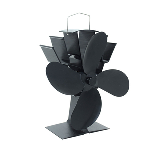 独立式壁炉热能风扇高温热能小风扇创意智能4扇5扇叶片温差不用电