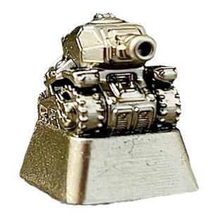 合金弹头坦克键帽机械键盘创意潮流赛博艺术立体个性树脂键盘帽