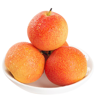 鞍山南果梨子新鲜水果香甜大当季南国梨香水红皮东北特产包邮