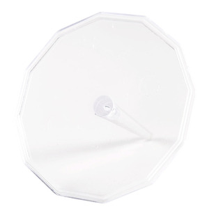 生日蛋糕装饰摆件底座情景蛋插件底托透明塑料装饰烘焙配件100个